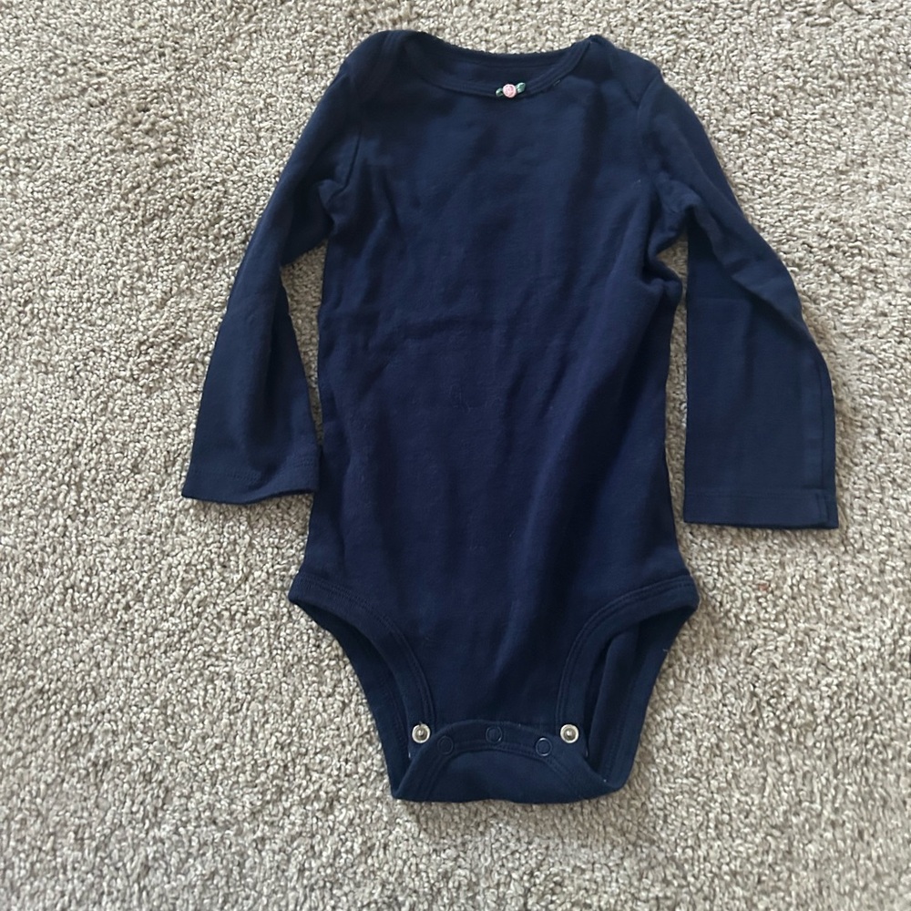 Carters 18 Month Navy Onesie